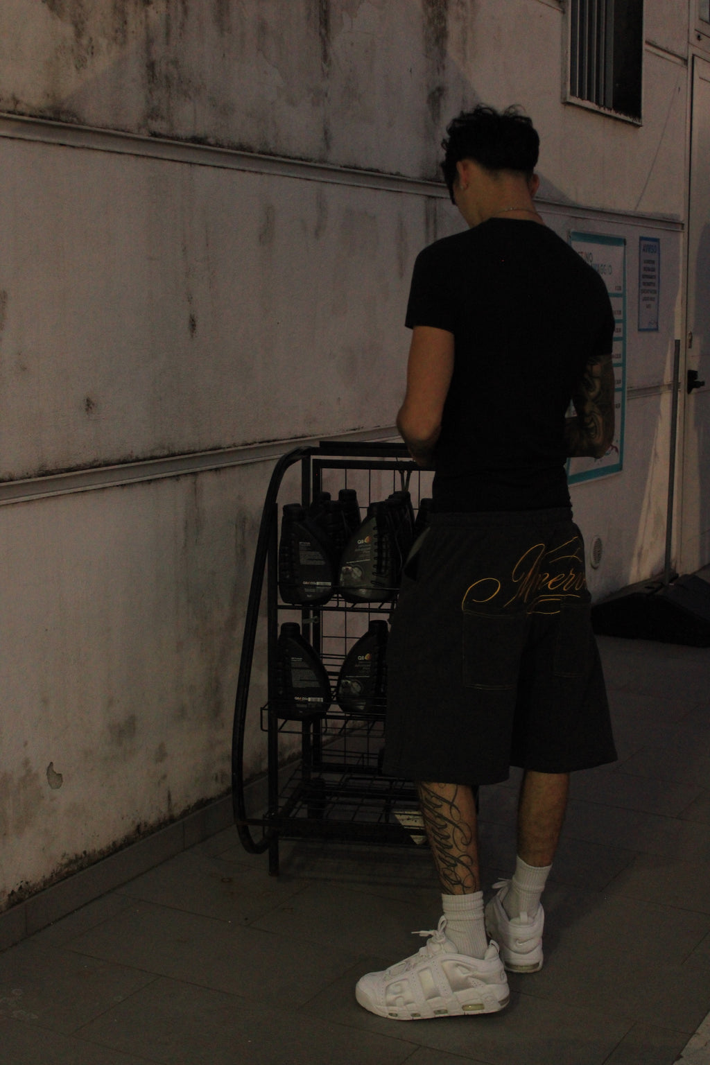 mnerva “SMOKE” shorts