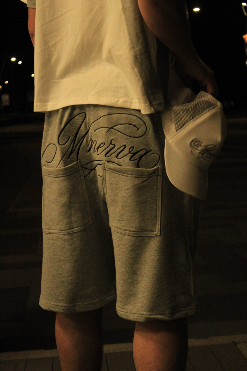 mnerva “Calligraphy” shorts