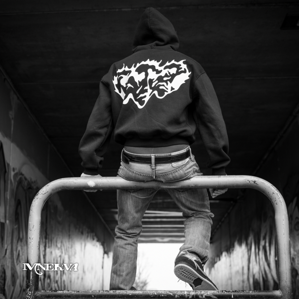 mnerva "GENESIS" zip hoodie