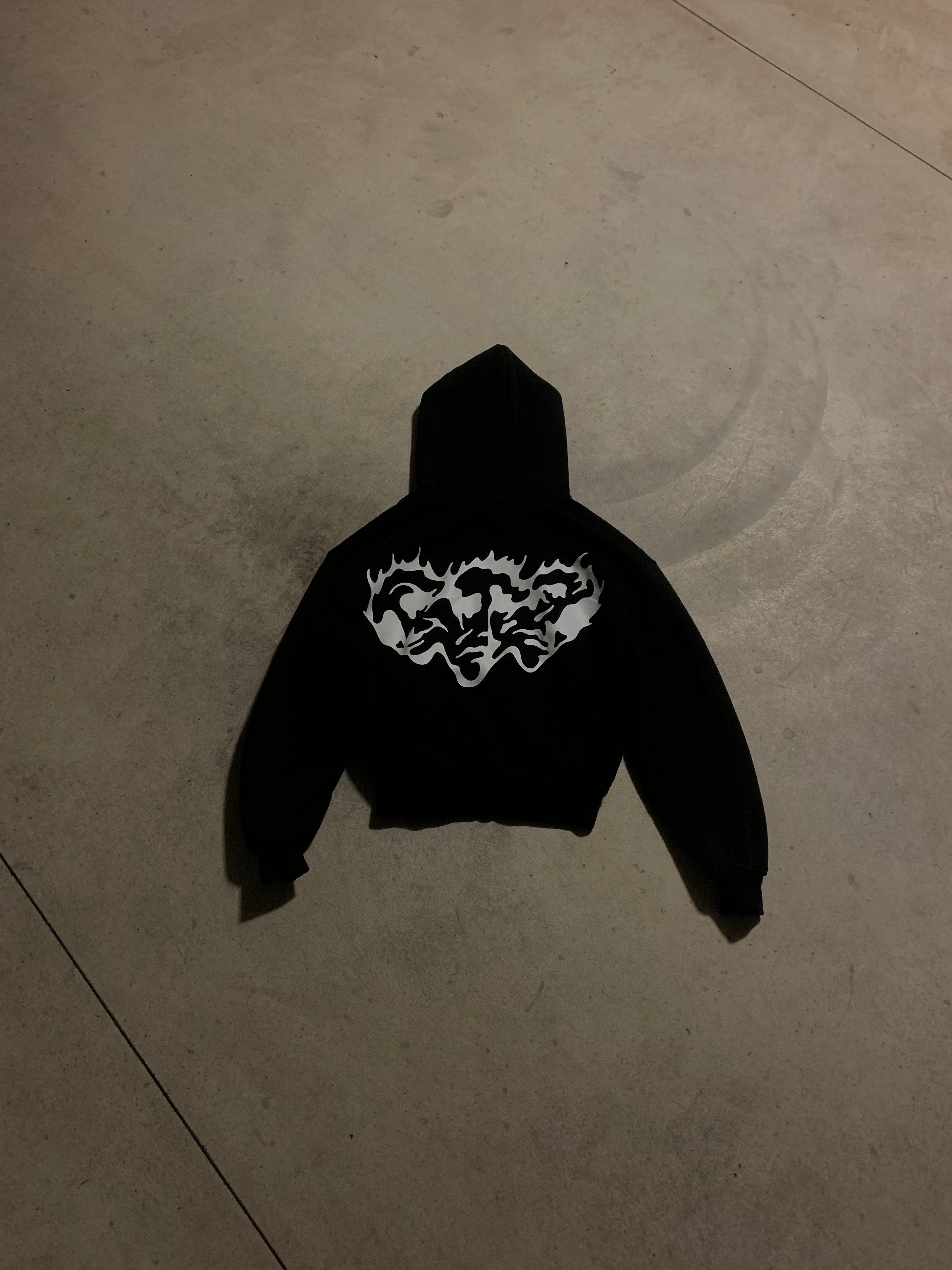mnerva "GENESIS" zip hoodie